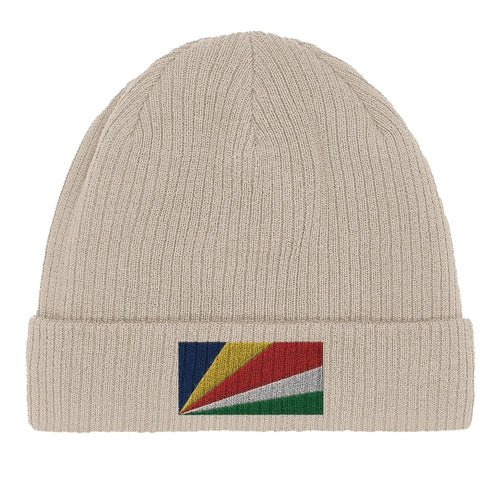 Bonnet en coton Drapeau des Seychelles