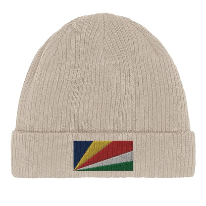 Bonnet en coton Drapeau des Seychelles