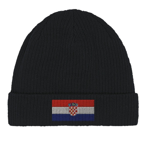 Bonnet en coton Drapeau de la Croatie