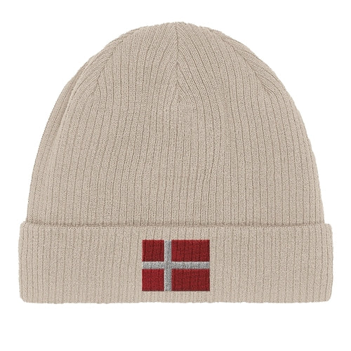 Bonnet en Coton – Drapeau du Danemark – Broderie