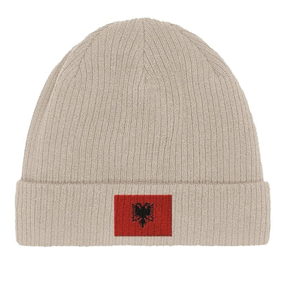 Bonnet en coton Drapeau de l'Albanie