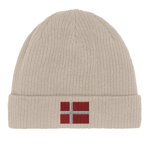 Bonnet en Coton – Drapeau du Danemark – Broderie