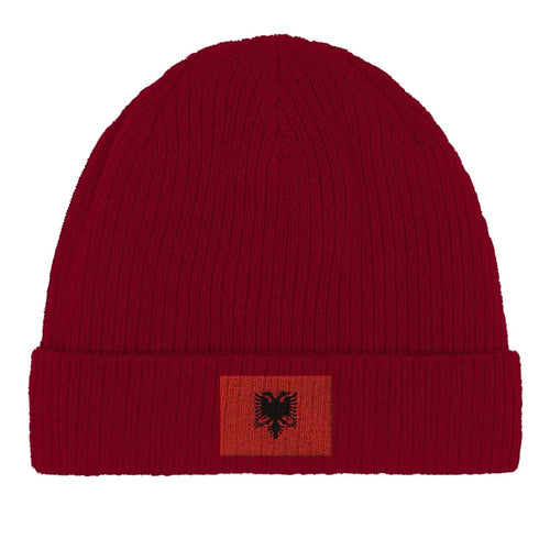 Bonnet en coton Drapeau de l'Albanie