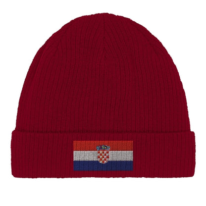 Bonnet en coton Drapeau de la Croatie