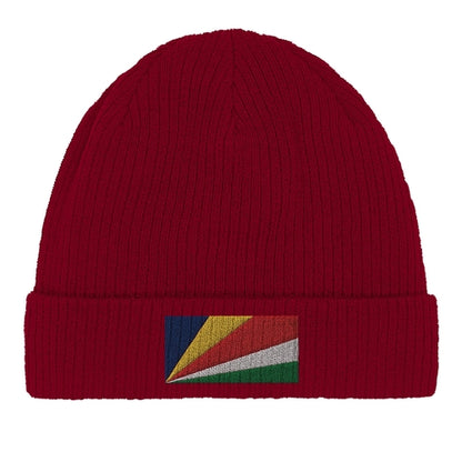 Bonnet en coton Drapeau des Seychelles